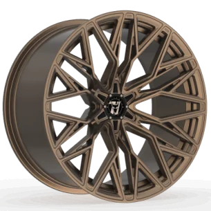 Juego de 4 Llantas Wolfrace 71 WOLFSBURG GT6 Racing Bronze - 7