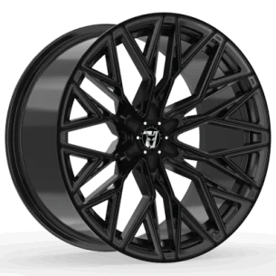 Juego de 4 Llantas Wolfrace 71 WOLFSBURG GT6 Gloss Raven Black - 7