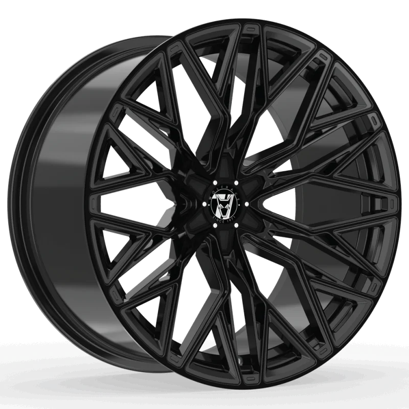 Juego de 4 Llantas Wolfrace 71 WOLFSBURG GT6 Gloss Raven Black - 7