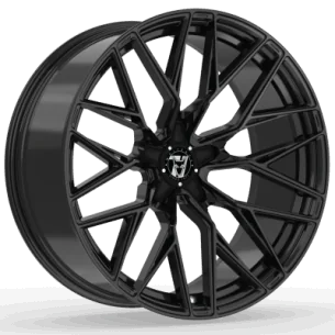 Juego de 4 Llantas Wolfrace 71 WOLFSBURG GTR Gloss Raven Black - 9