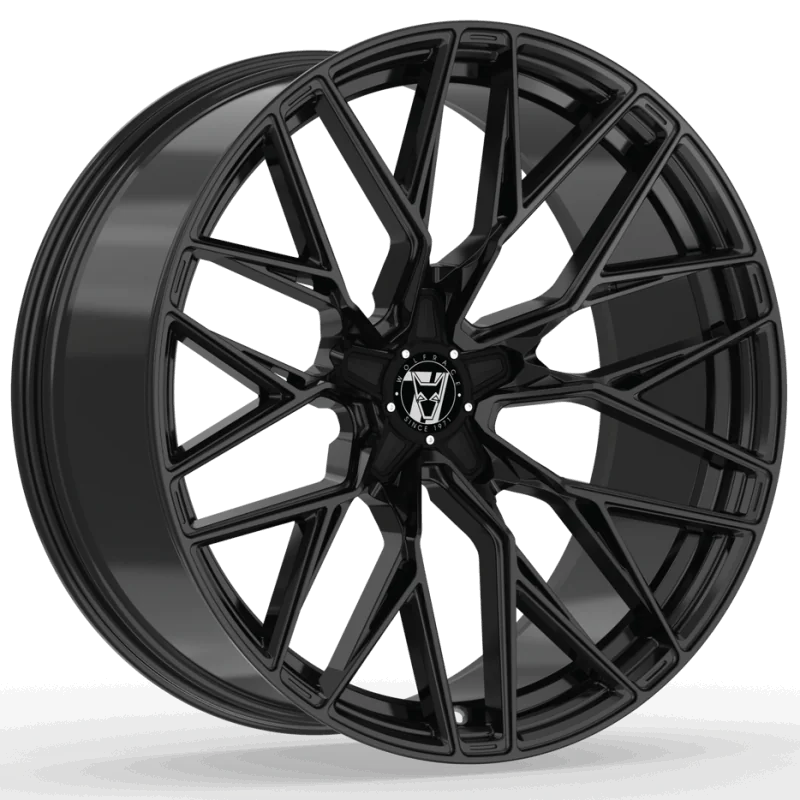 Juego de 4 Llantas Wolfrace 71 WOLFSBURG GTR Gloss Raven Black - 9
