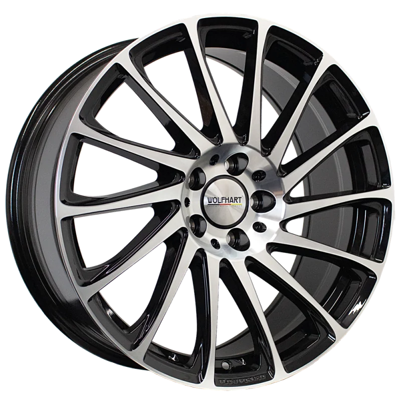 Juego de 4 Llantas Flowforming Wolfrace Wolfhart AERO 2 Gloss Black-Polished - 8
