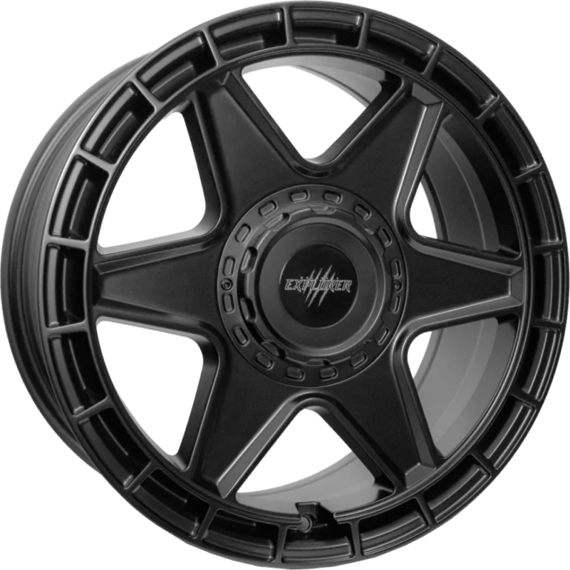 Juego de 4 Llantas Wolfrace Explorer BLACK WOLF THREE Matt black - 8