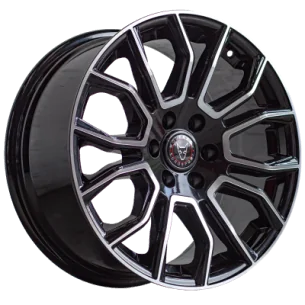 Juego de 4 Llantas Wolfrace Eurosport EVOKE X Gloss Black Polished - 8
