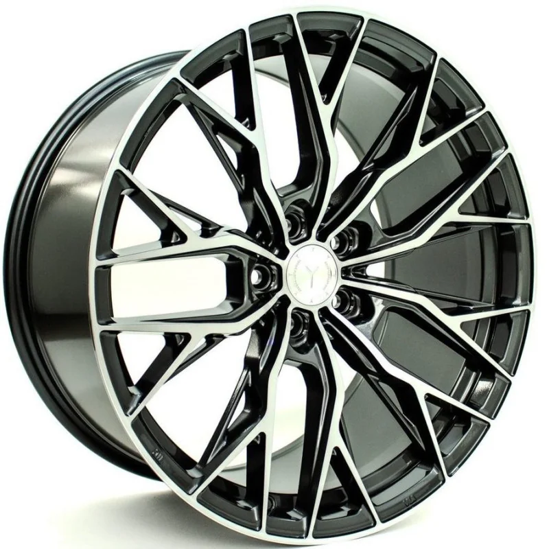 Juego de 4 Llantas Flow Forming Yanar wheels DNZ-20 Antracita/pulido - 9