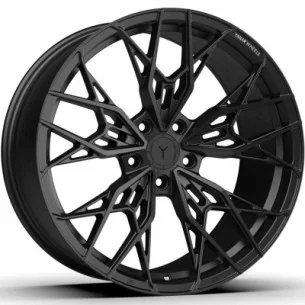 Juego de 4 Llantas Flow Forming Yanar wheels GRO-050 Negro satinado - 8