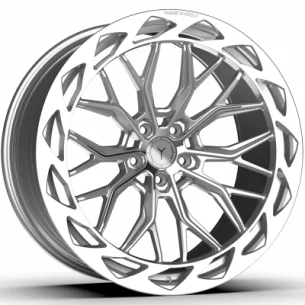 Juego de 4 Llantas Flow Forming Yanar wheels ZWO-038 Plata/pulido - 9