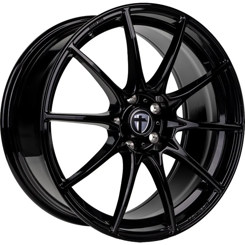 Juego de 4 Llantas TOMASON TN25 Superlight Negro brillo - 8