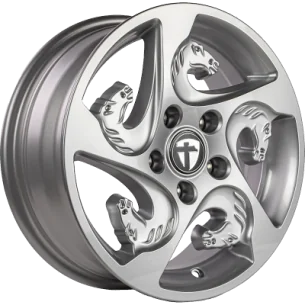 Juego de 4 Llantas TOMASON TR-HORSE Plata - 6