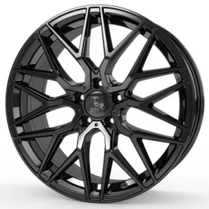 Juego de 4 Llantas ULTRA Wheels UA1E RACE - EVO Negro brillo - 8