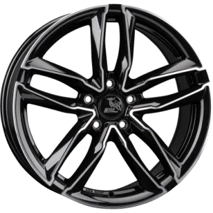 Juego de 4 Llantas ULTRA Wheels UA6 PRO Negro-pulido - 8