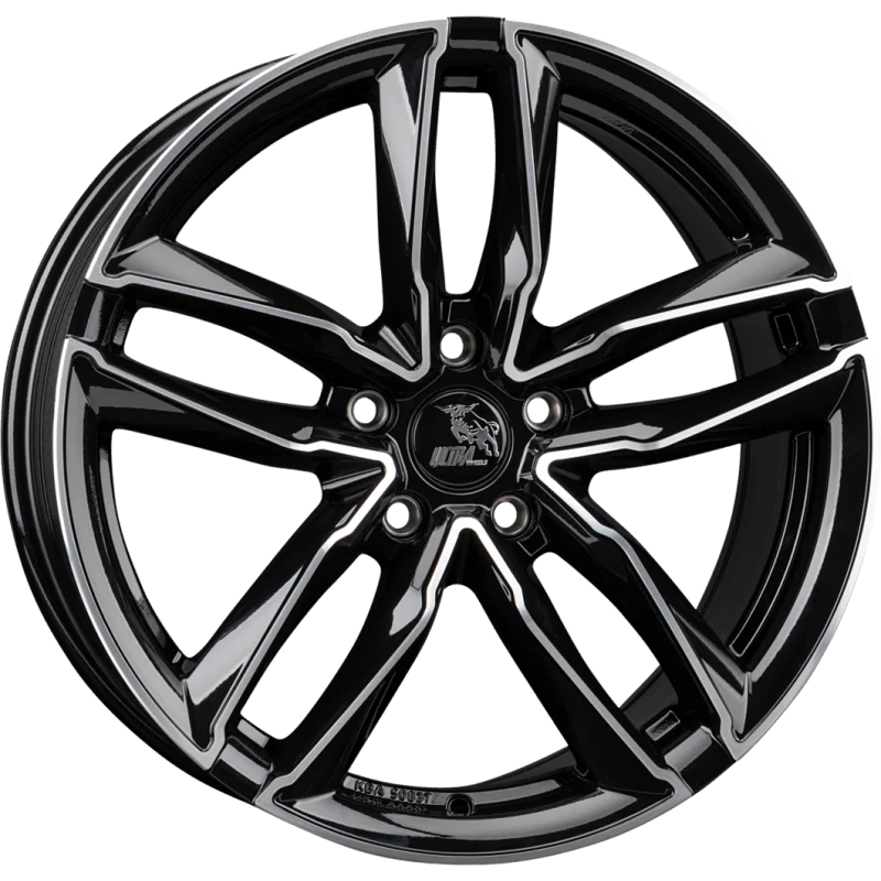 Juego de 4 Llantas ULTRA Wheels UA6 PRO Negro-pulido - 8