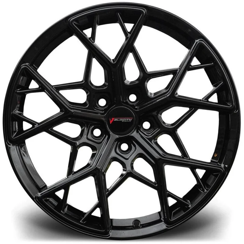 Juego de 4 Llantas VELOCITY VC4 Negro brillo - 8