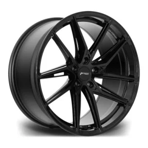 Juego de 4 Llantas Flowforming VELOCITY VF2 Negro brillo - 10