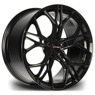 Juego de 4 Llantas Flowforming VELOCITY VF7 Negro brillo - 10