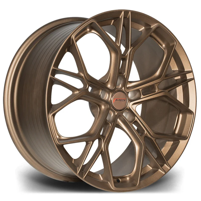 Juego de 4 Llantas Flowforming VELOCITY VF7 Bronce mate - 8