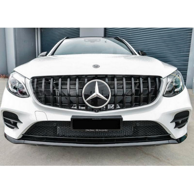 Parrilla frontal Mercedes GLC tipo Panamericana Negra