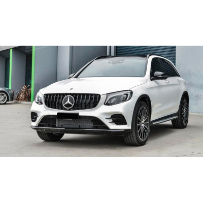 Parrilla frontal Mercedes GLC tipo Panamericana Negra