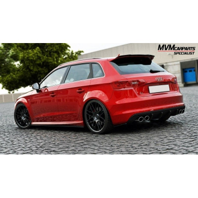 Difusores paragolpes trasero Audi A3 8V Sportback