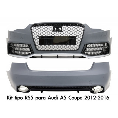 Kit completo tipo RS5 para Audi A5 Coupe 2012-2016
