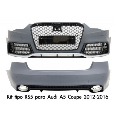 Kit completo tipo RS5 para Audi A5 Coupe 2012-2016