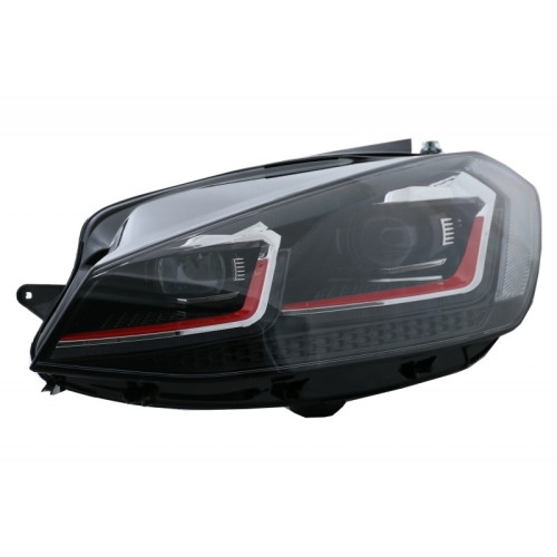 Pack Faros dinámicos + Parrilla tipo GTI para Volkswagen Golf 7.5