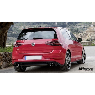 Sistema de Escape + Difusor look GTI para VW Golf VII 7.5