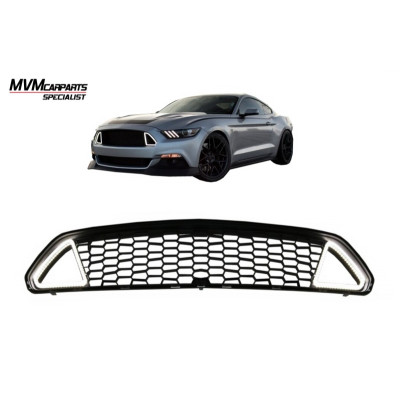 Rejilla frontal con Led para Ford Mustang MK6