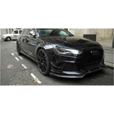 Añadido delantero carbono para Audi A6 C7 RS6