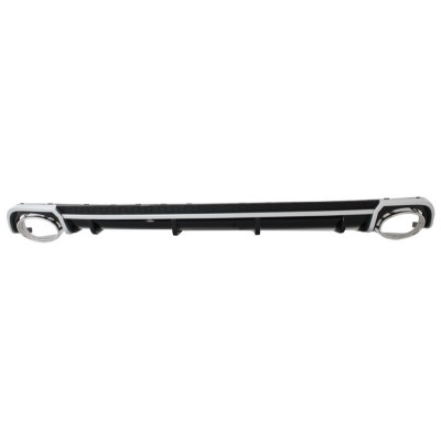 Difusor trasero para Audi A4 B9 2016-2018 look RS4