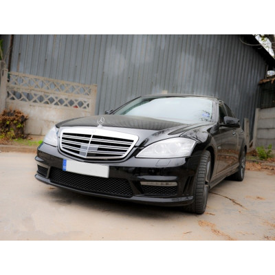 Parrilla frontal para Mercedes Clase S W221 2011-2013 Cromada