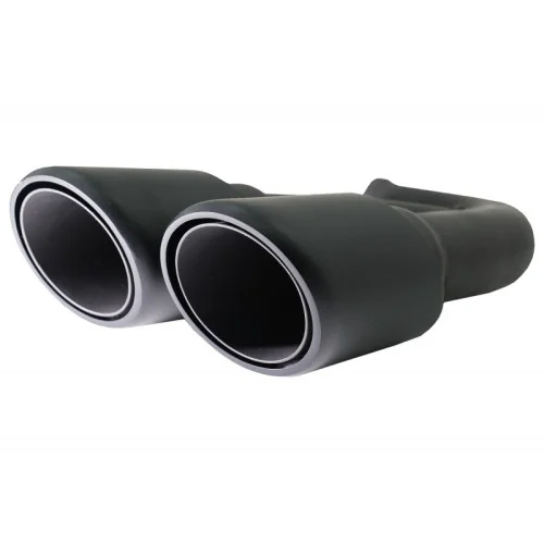 Salidas de escape para Porsche Cayenne 958 Negras