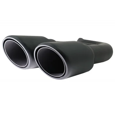 Salidas de escape para Porsche Cayenne 958 Negras