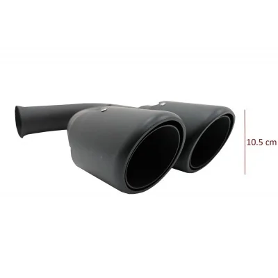 Salidas de escape para Porsche Cayenne 958 Negras