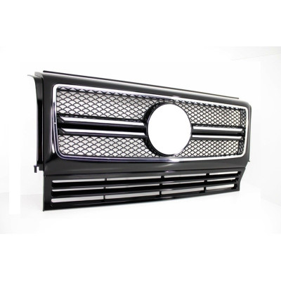 Parrilla frontal para Mercedes Clase G W463 look G65 Cromada