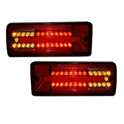 Pilotos traseros full led para Mercedes Clase G W463 transparentes