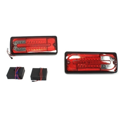 Pilotos traseros full led para Mercedes Clase G W463 ahumados