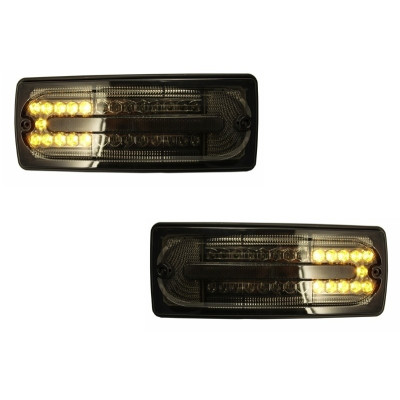 Pilotos traseros full led para Mercedes Clase G W463 black