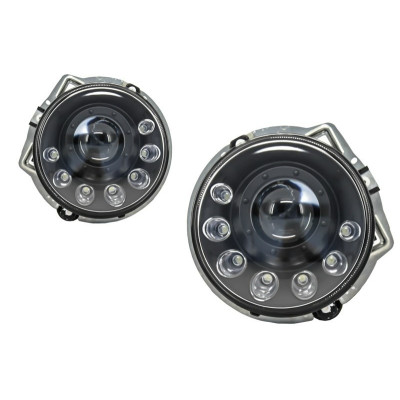 Faros delanteros led para Mercedes Clase G W463 look Xénon