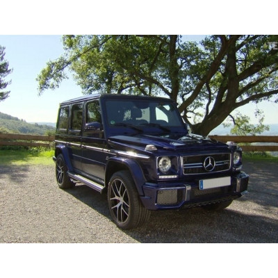 Protector paragolpes delantero para Mercedes Clase G W463 black