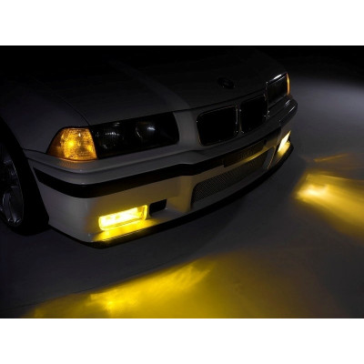 Faros antinieblas para BMW Serie 3 E36 amarillos