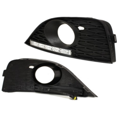 Molduras antinieblas con luz diurna para Seat Ibiza 6J look FR