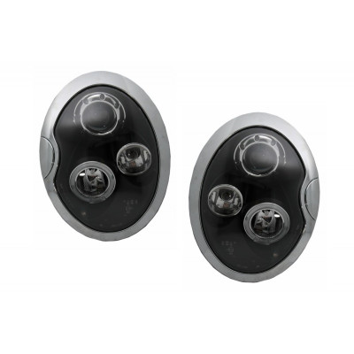 Faros delanteros Angel Eyes para Mini Cooper 2001-2006 look xénon