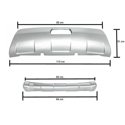 Protectores de paragolpes para Nissan Qashqai J10