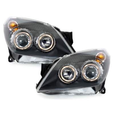 Faros Angel Eyes para Opel Astra H