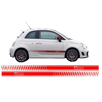 Vinilo lateral para Fiat 500