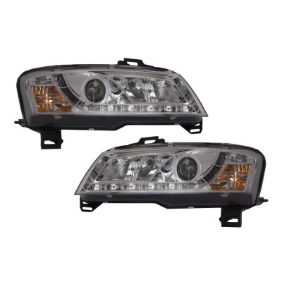 Faros delanteros LED para Fiat Stilo Cromados