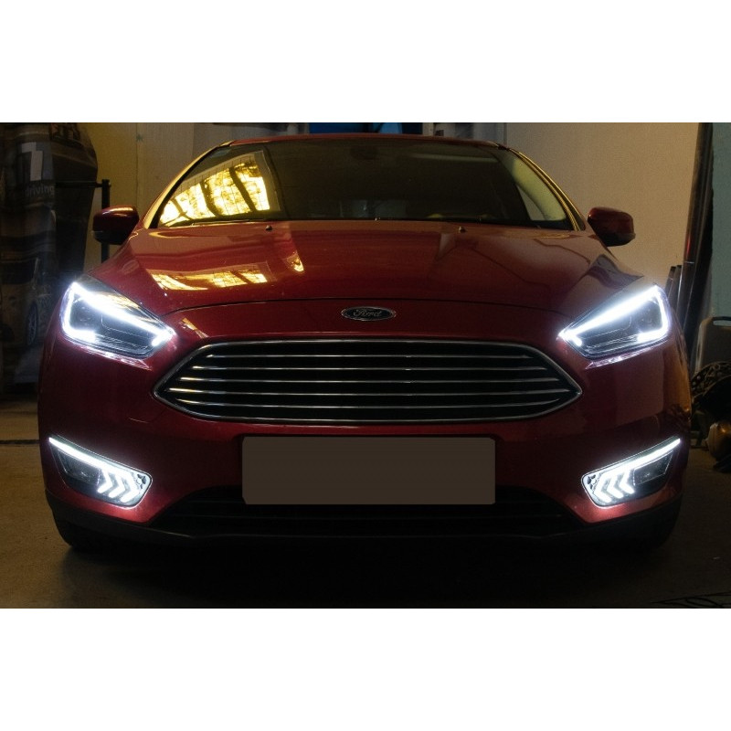 presupuesto Genealogía Desde Faros delanteros LED para Ford Focus MK3 look Xénon