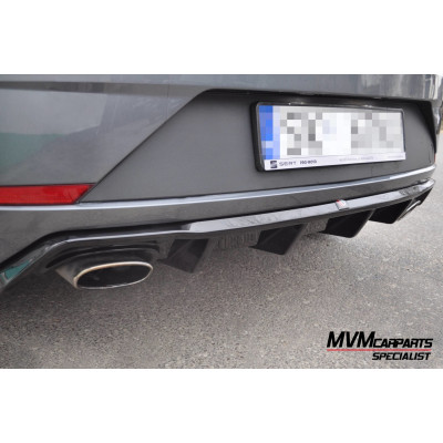 Difusor trasero para Seat Leon Cupra MK3 Facelift