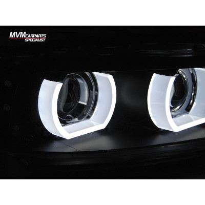 Faros Xenon Angel eyes Led para BMW Serie 3 E90 E91